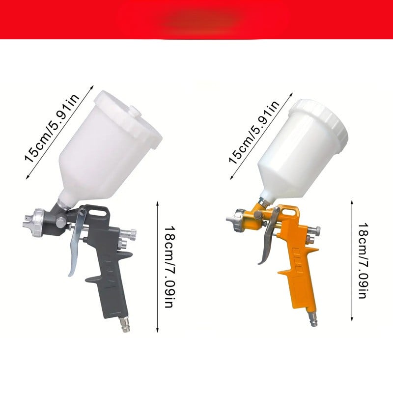 Spray gun dual use