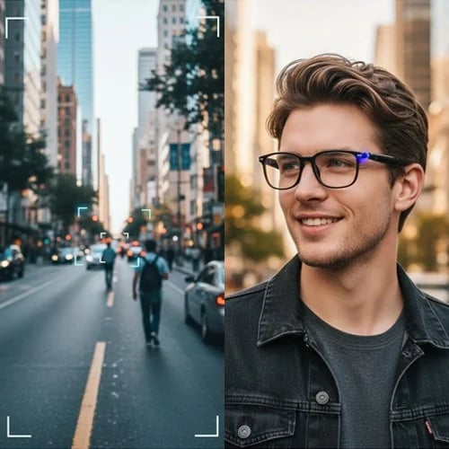 HD camera smart glasses