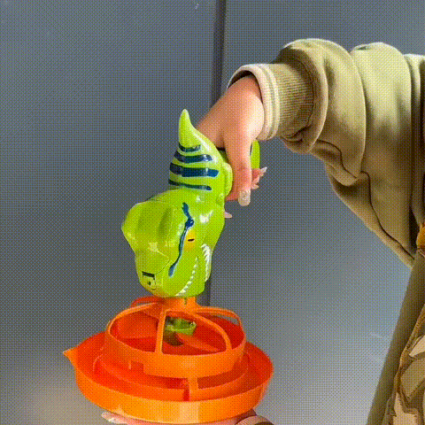 Pistolet à Bulles Dinosaure en Cercle