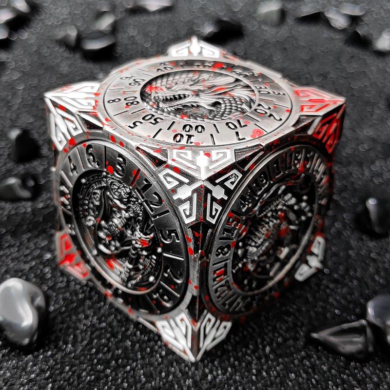 3D engraved DND dice