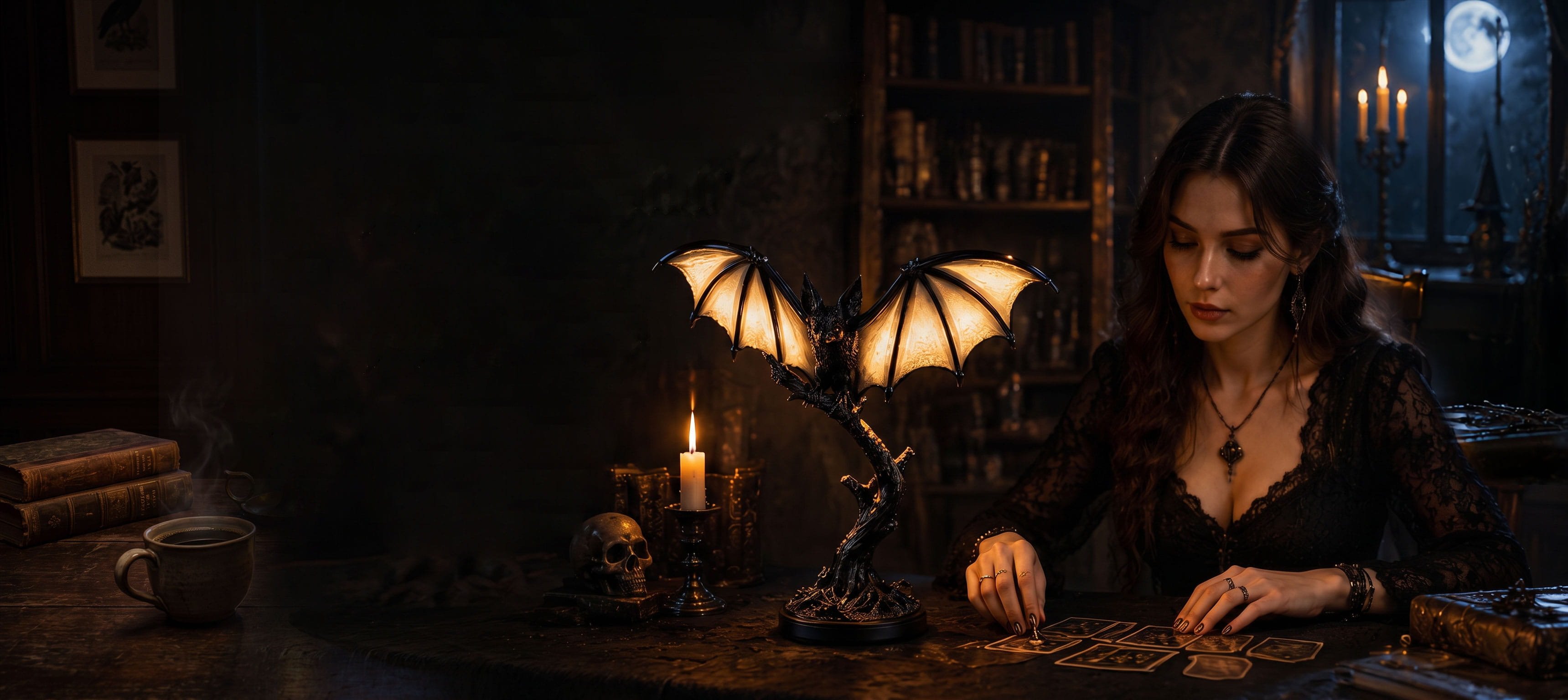 Illuminated bat Desk lamp