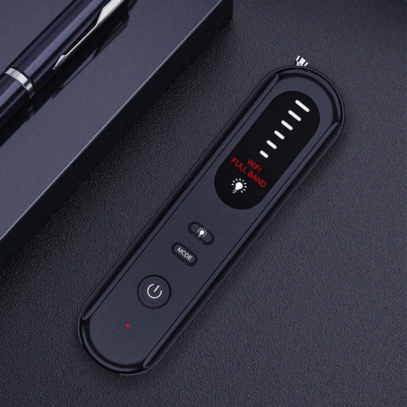 Anti-Spy Camera & GPS Detector – Portable Privacy Scanner
