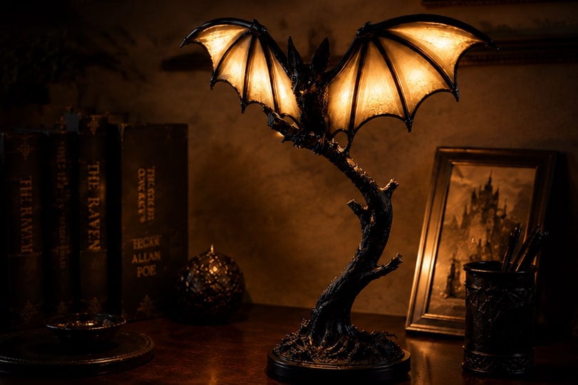 Bat lamp in daylight