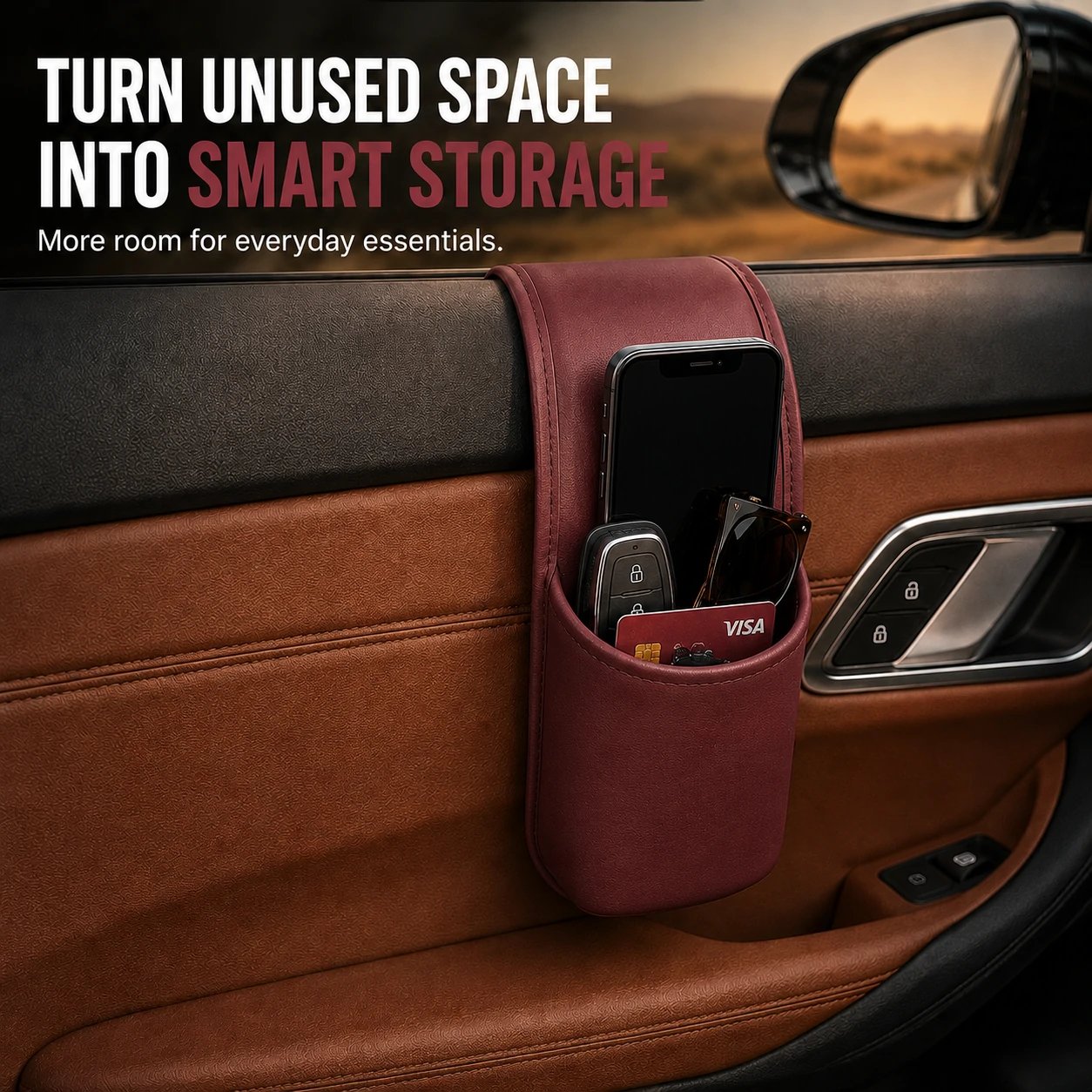 Organized Car Interior