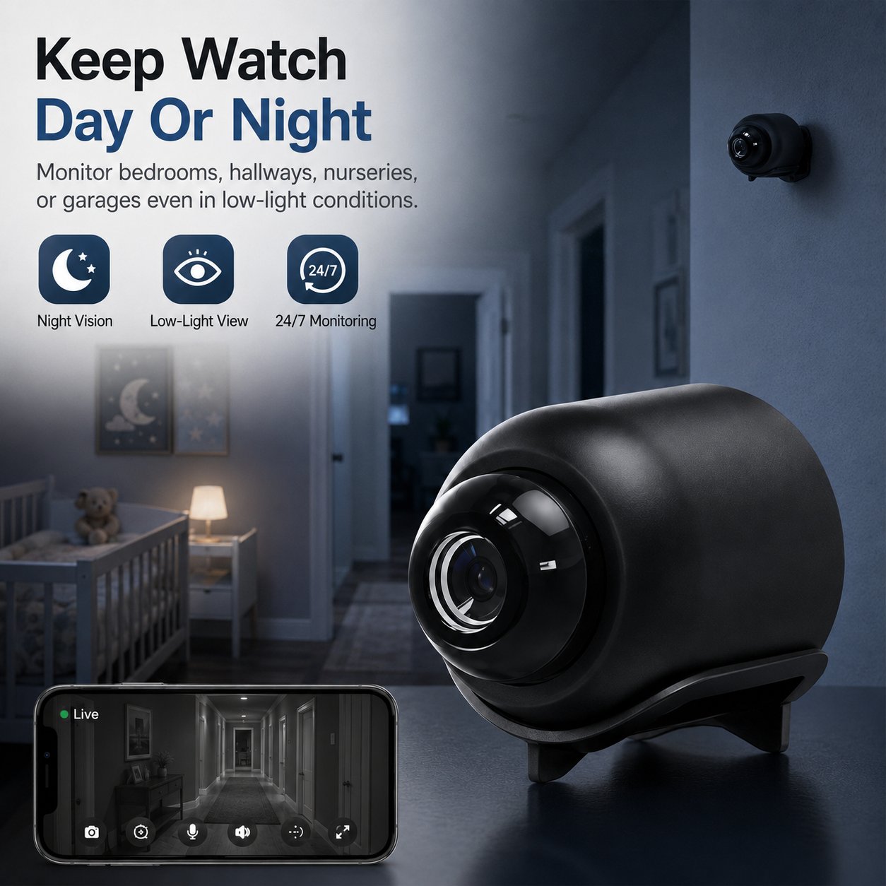 X5 camera low light and night viewing