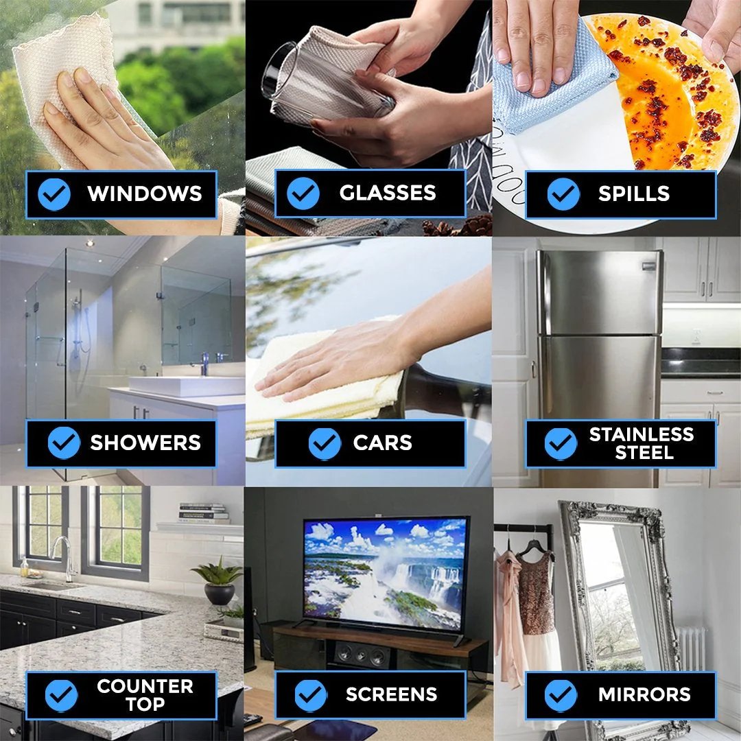 Best Cleaning Cloths For Kitchen | NanoScale™ | Easy Clean - EasyClean