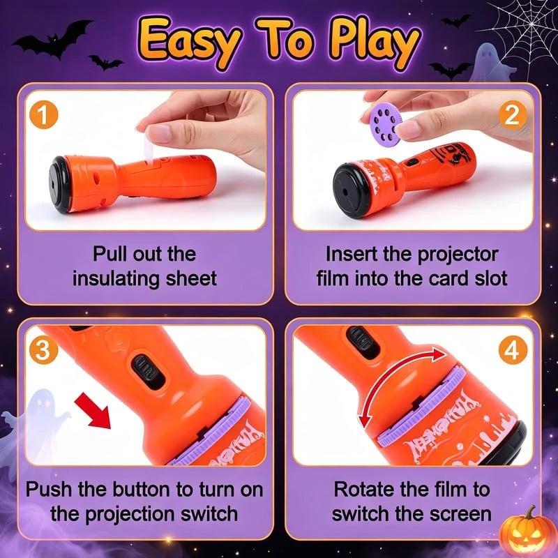 Kids Rotating Projection Disc