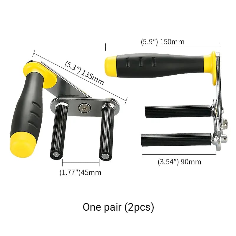Lightweight portable panel lifting clamp