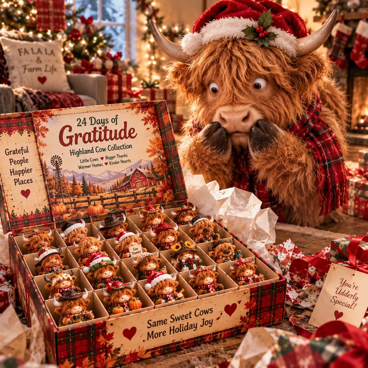 Cowboy Christmas Advent Calendar collection