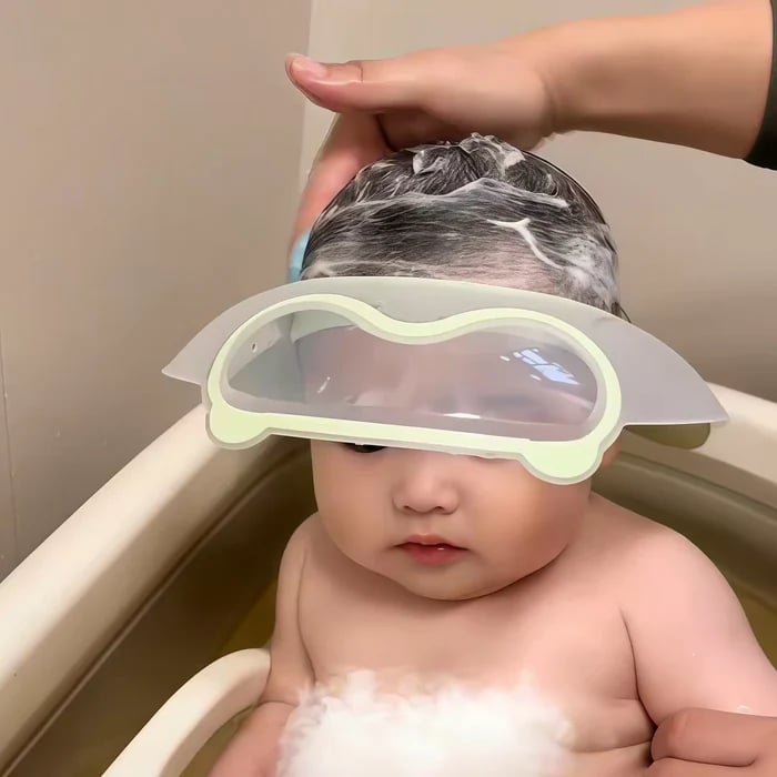 Shampoo visor detail