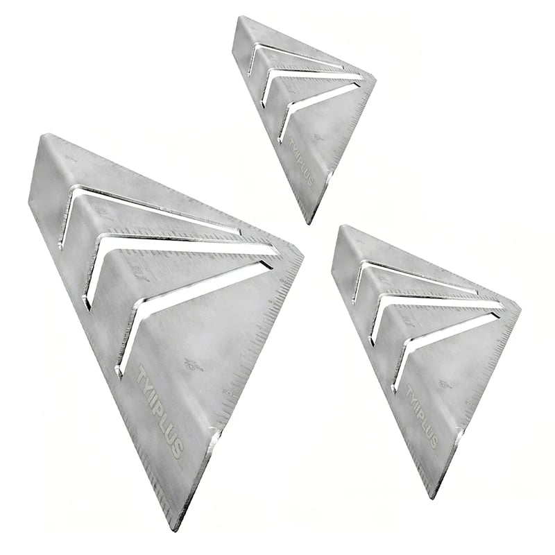 Metalworking square multiple sizes