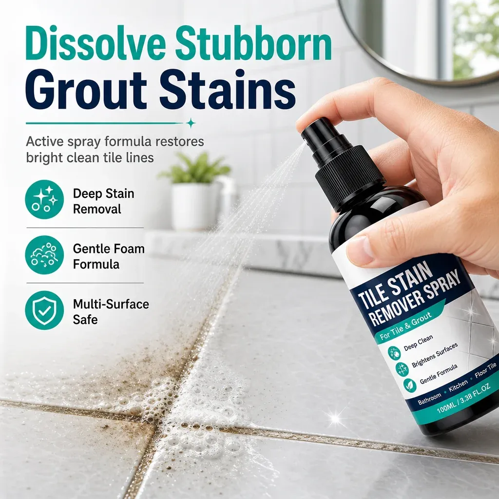Dissolve Stubborn Grout Stains