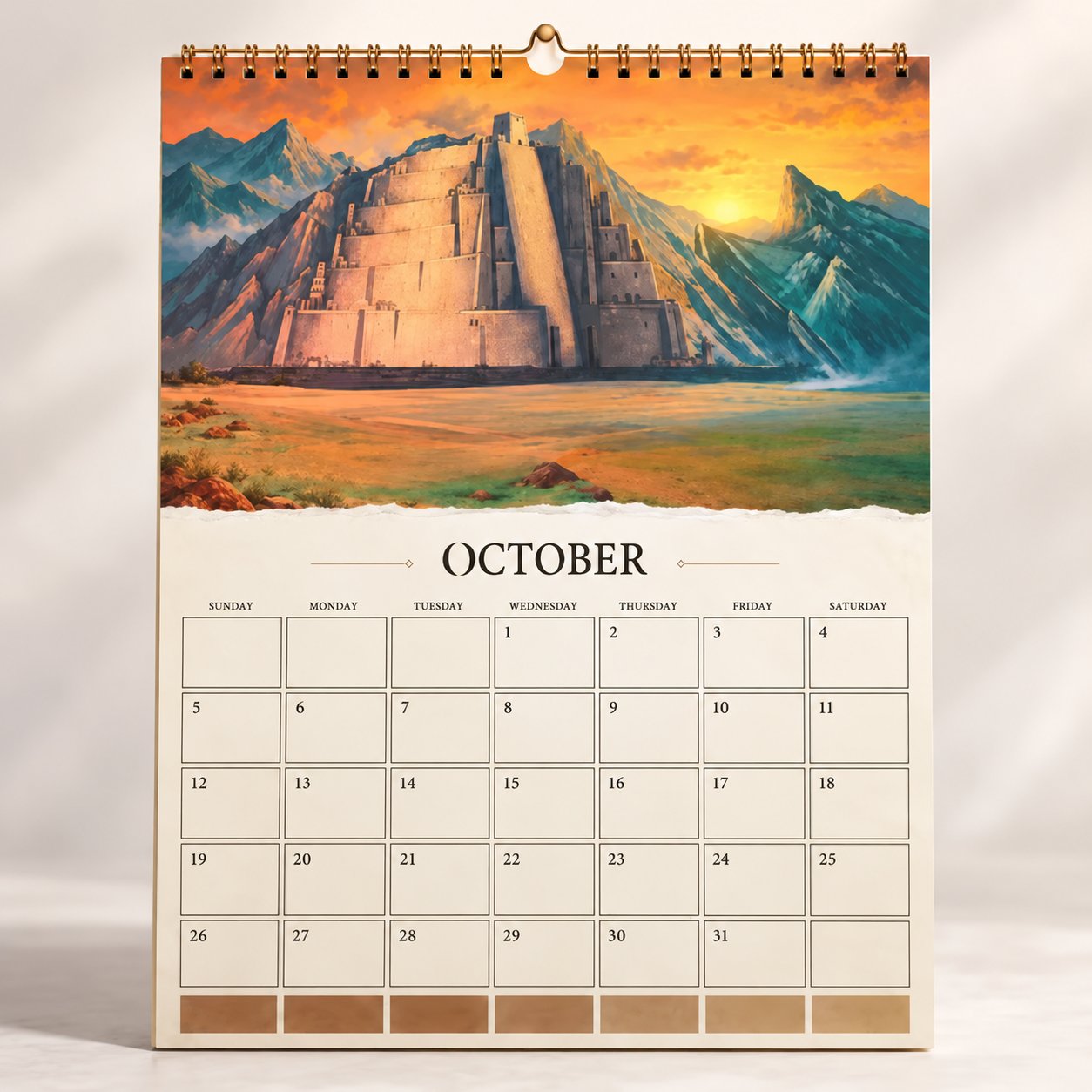 2027 monthly fantasy calendar