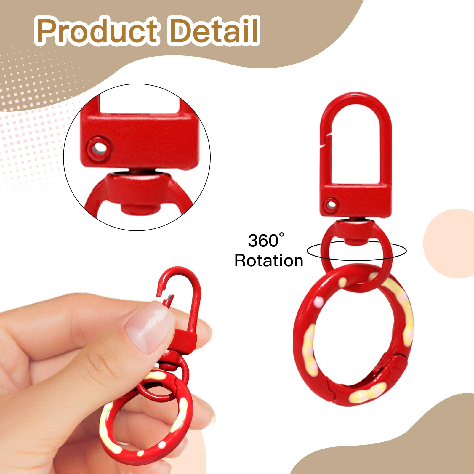 Spring Season Key Chain Candy Color Spring Keychain - Itemmatter