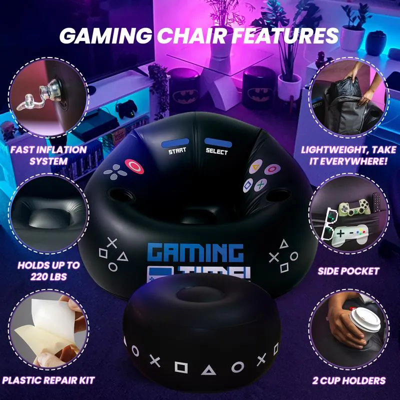 Inflatable gaming chair - Itemmatter