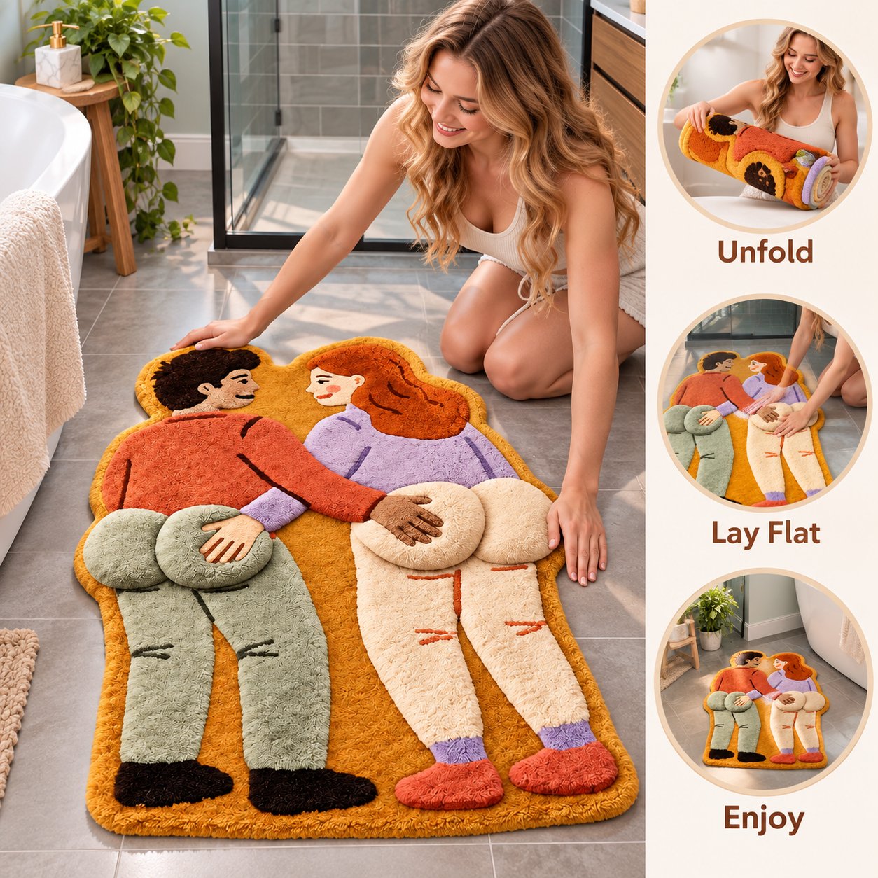 Raised plush 3D surface detail