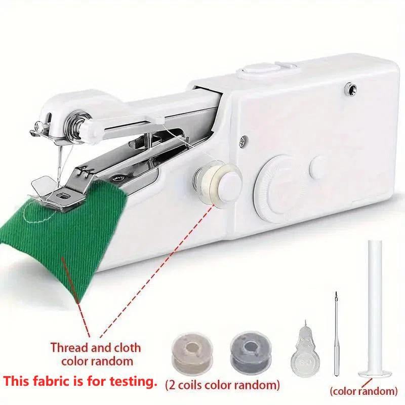 Mini Handheld Sewing Machine without Battery, 1 Count Portable Electric Stitcher, Sewing Supplies for Home Use, Gift for Mom, Fall Essentials, Christmas Gifts, Christmas Decorations