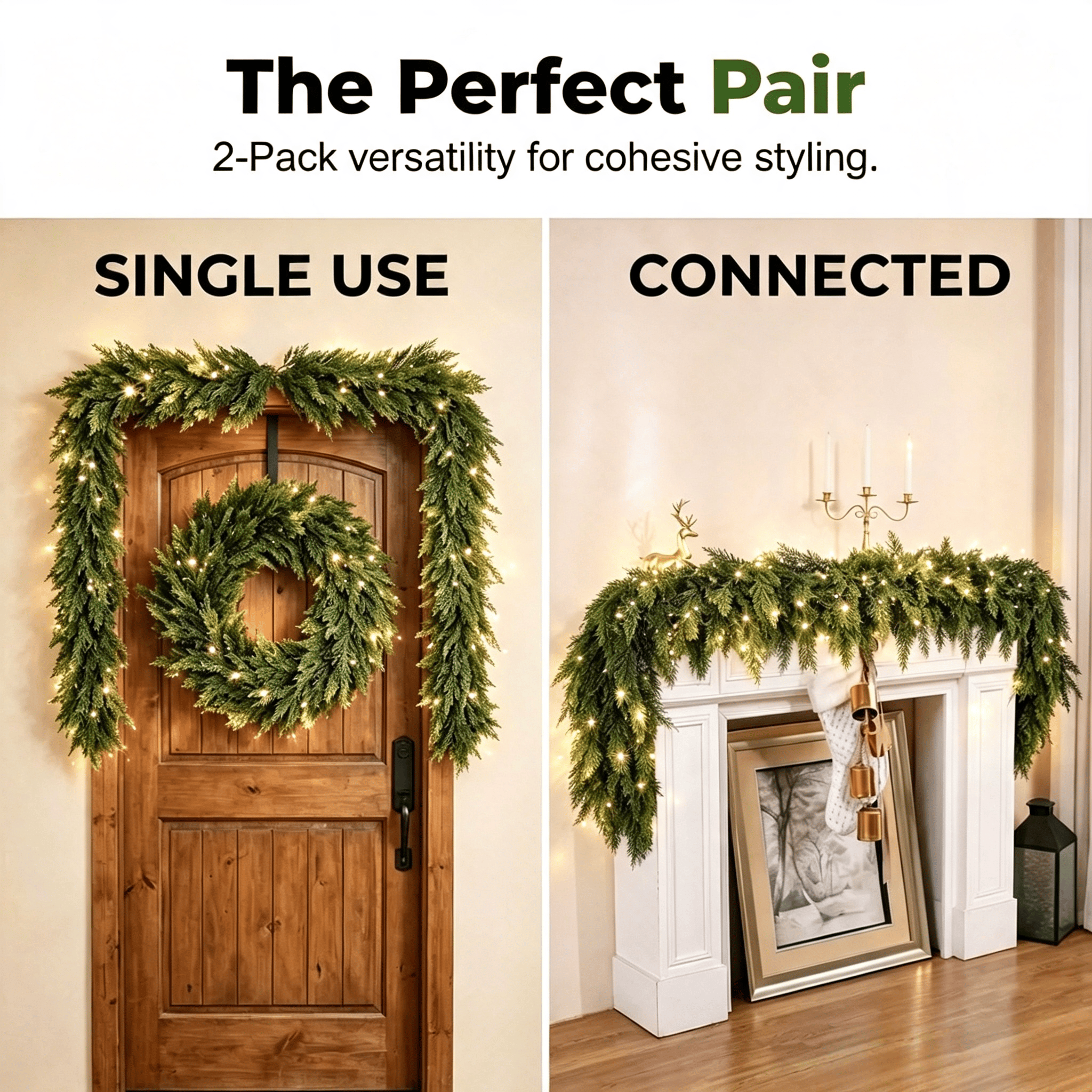 Christmas Garland Styling Inspiration