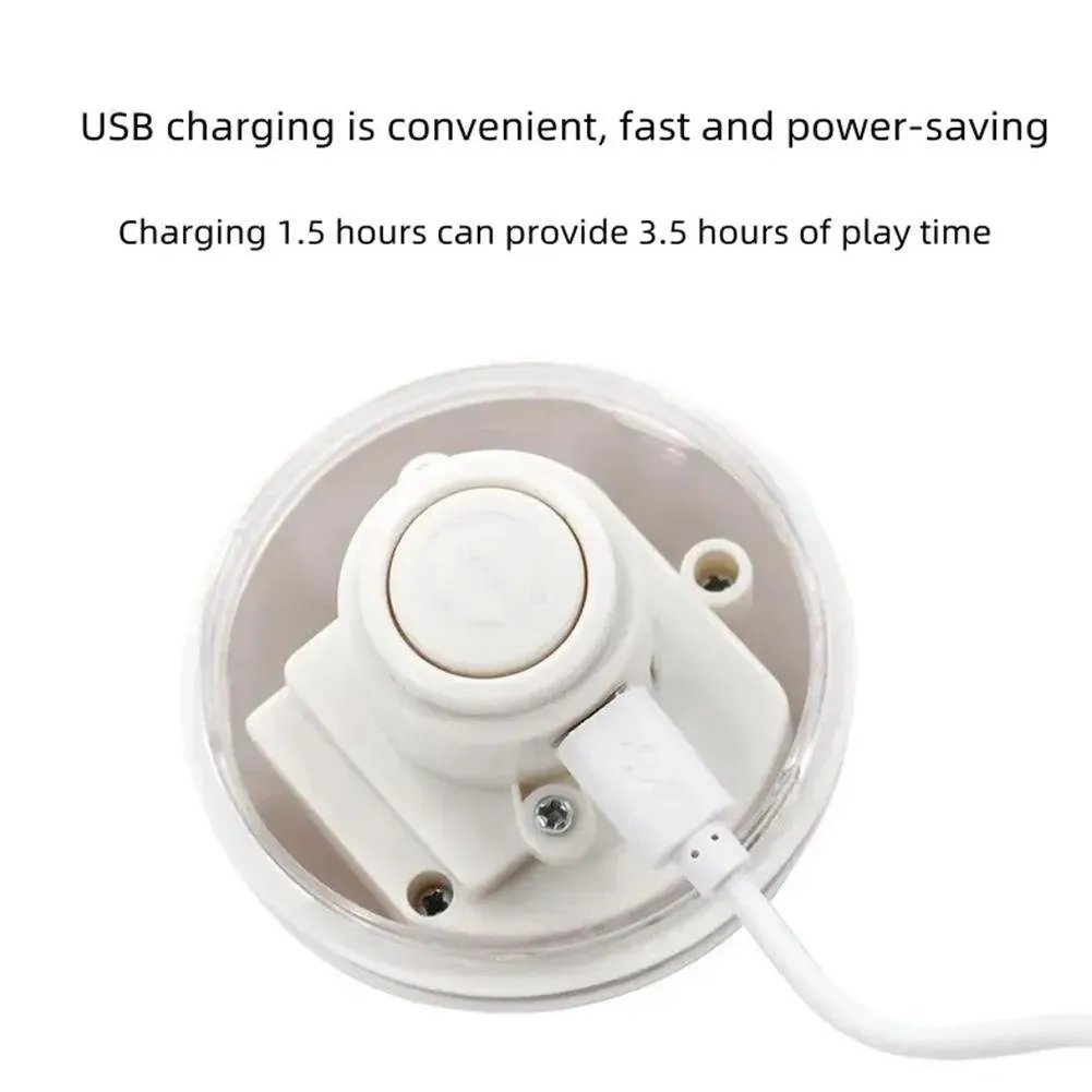 USB rechargeable interactive pet ball