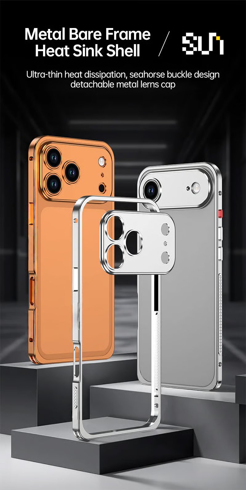 CNC aluminum alloy frame for iPhone 18 Series