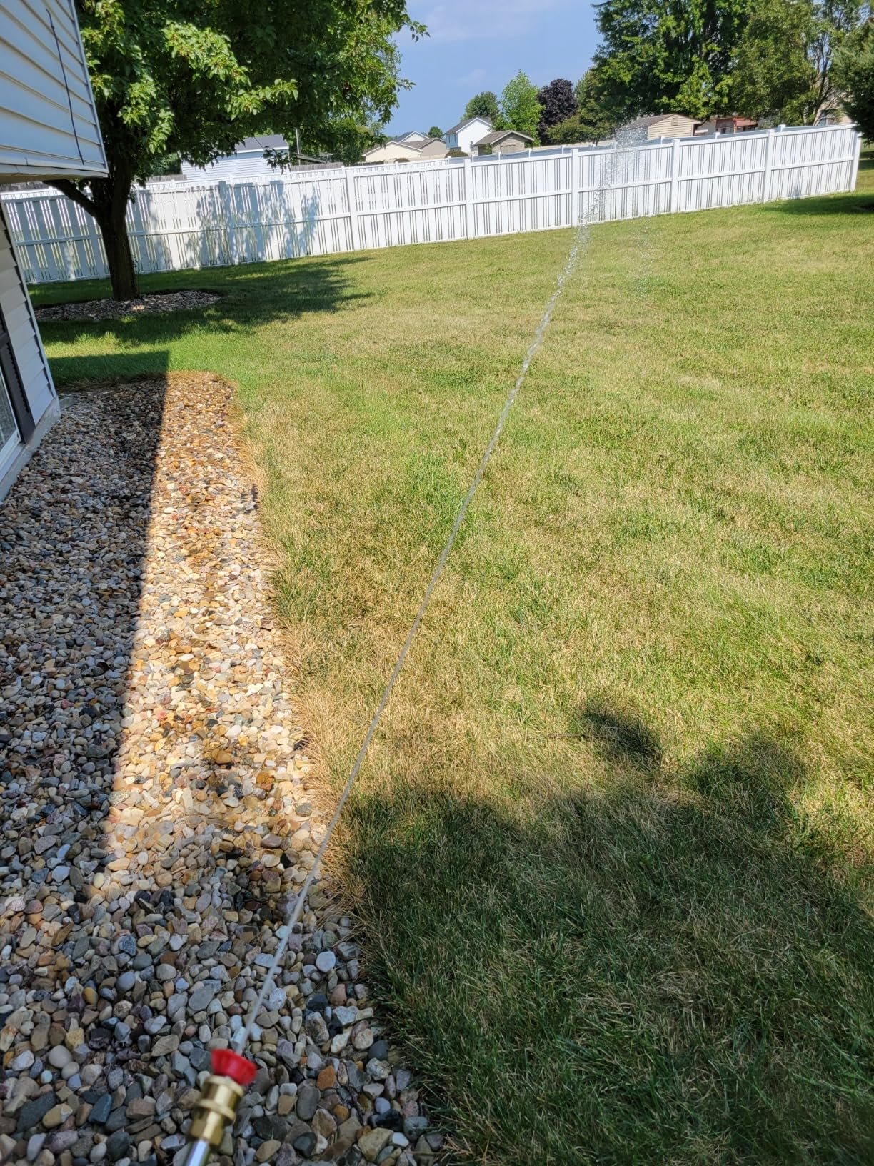 You need good water pressure to get the most out of this