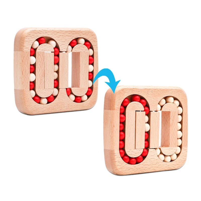 Rotating magic bean toy