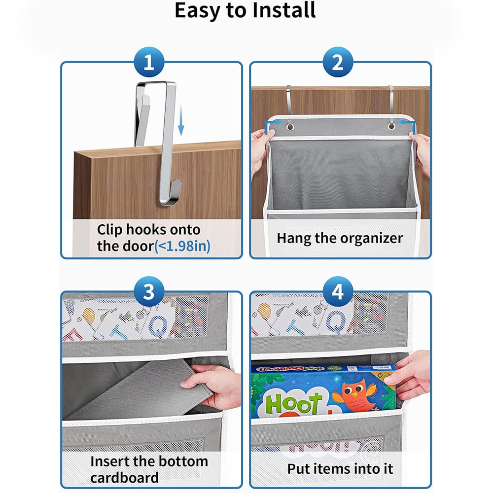 hanging organizer multiple storage scenarios
