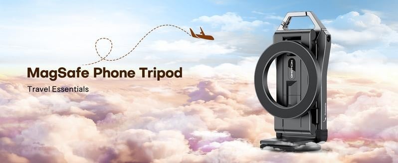 Magnetic Tripod Travel Essentials