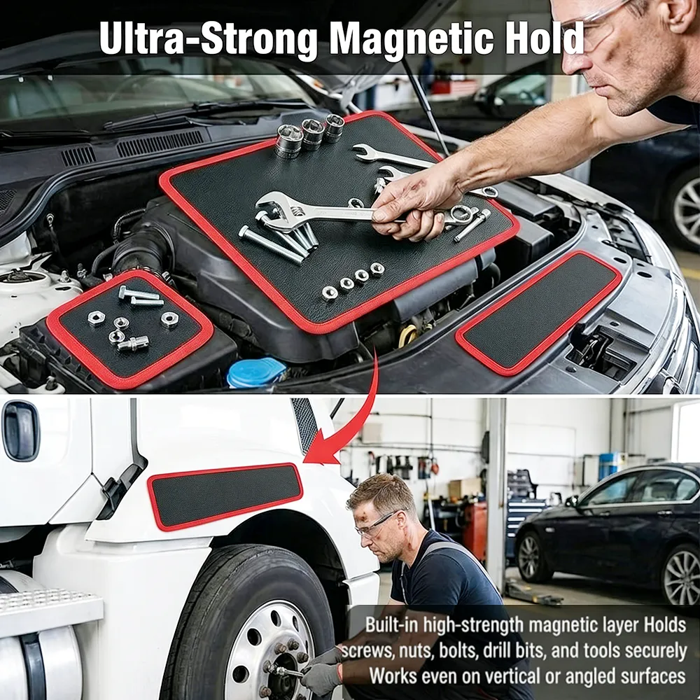 Socket Magnet Mat 🧲 Strong Magnetic Tool Mat