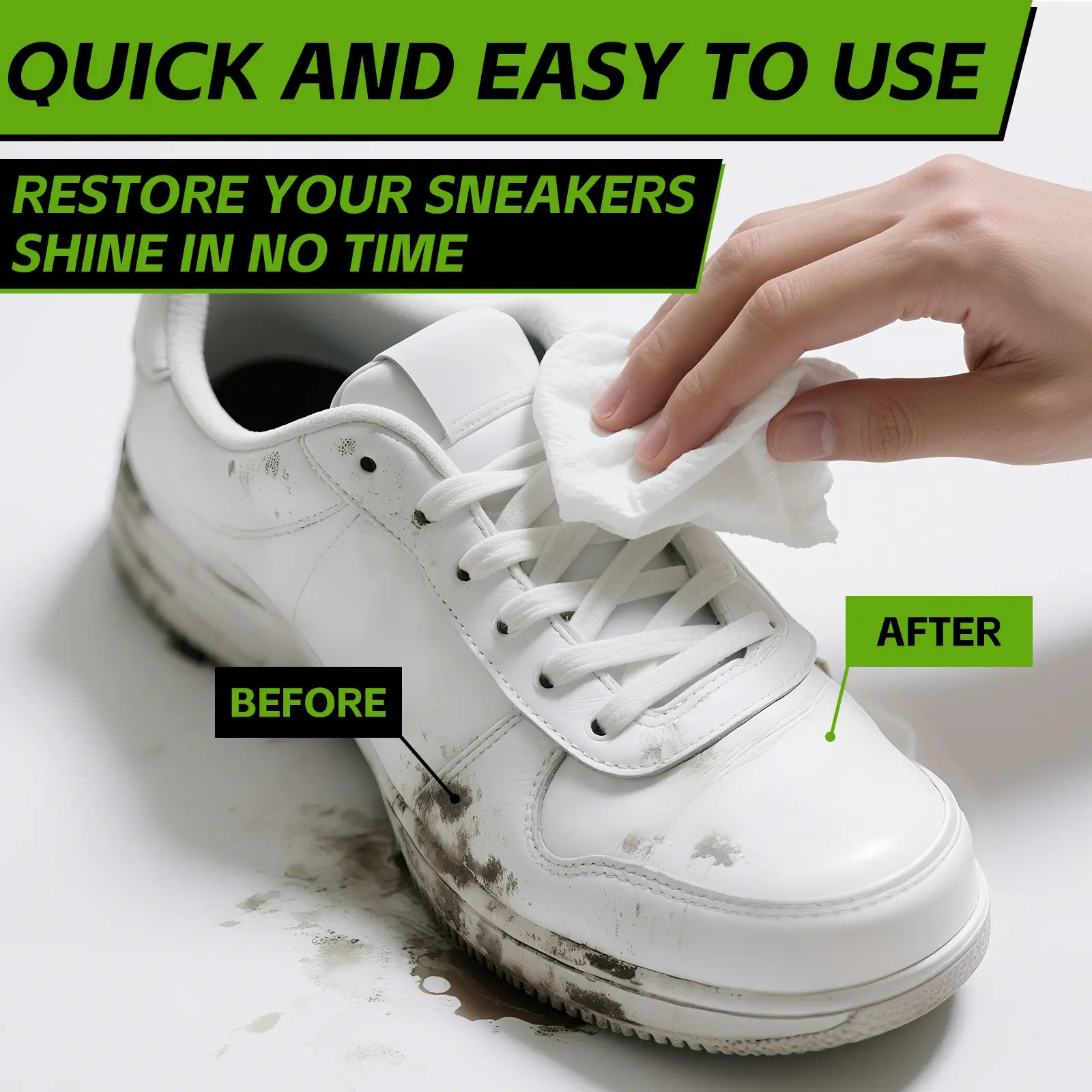 Foam shoe cleaner for white sneakers everyday dirt and shoe care