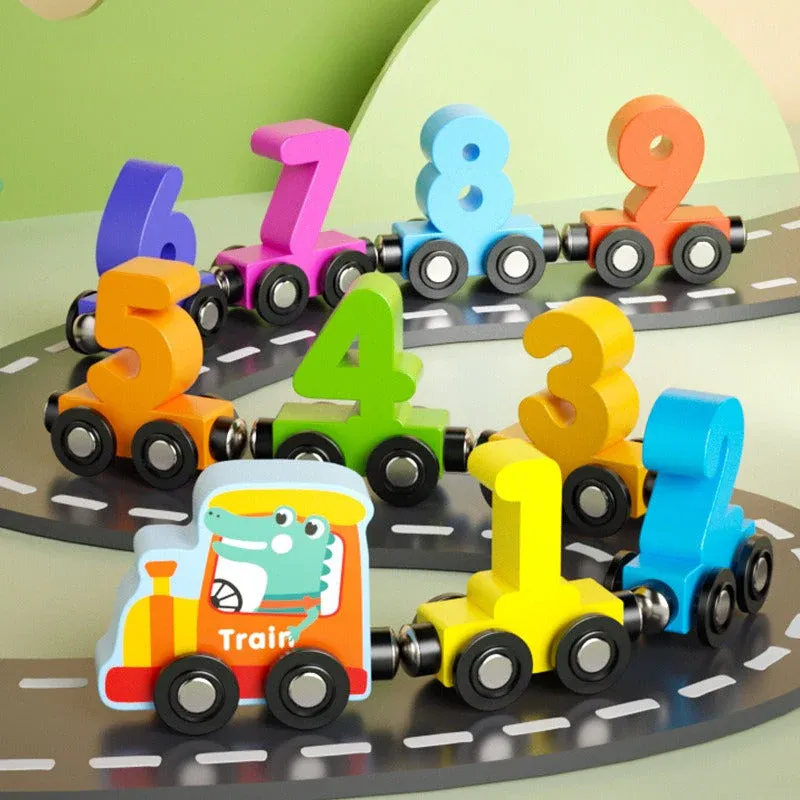 Saet Number Train Magnetic Number Train Set - Itemmatter