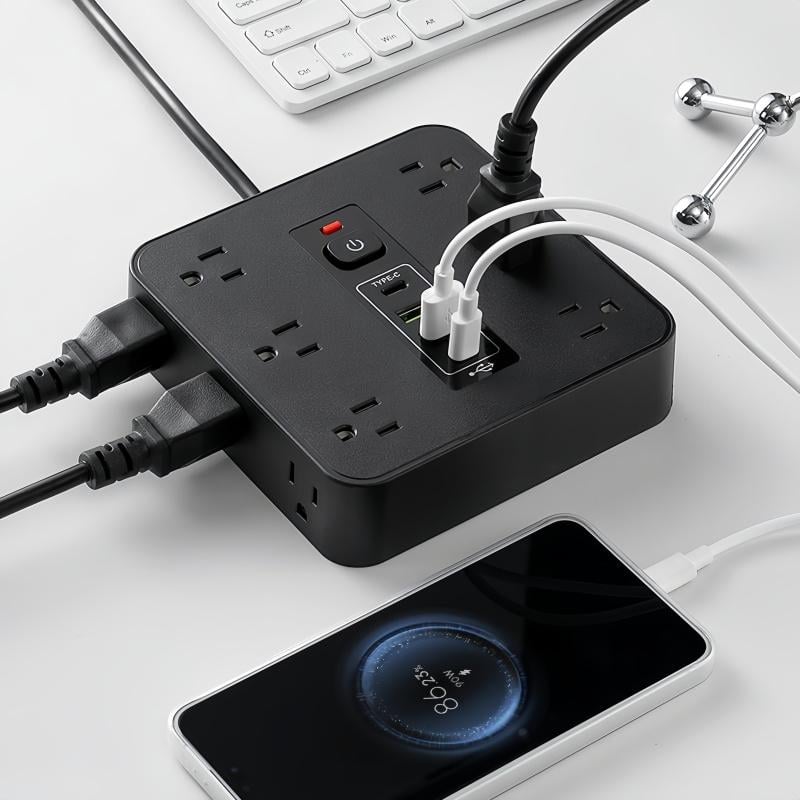 16-in-1 multi-functional power socket - Rotarypane