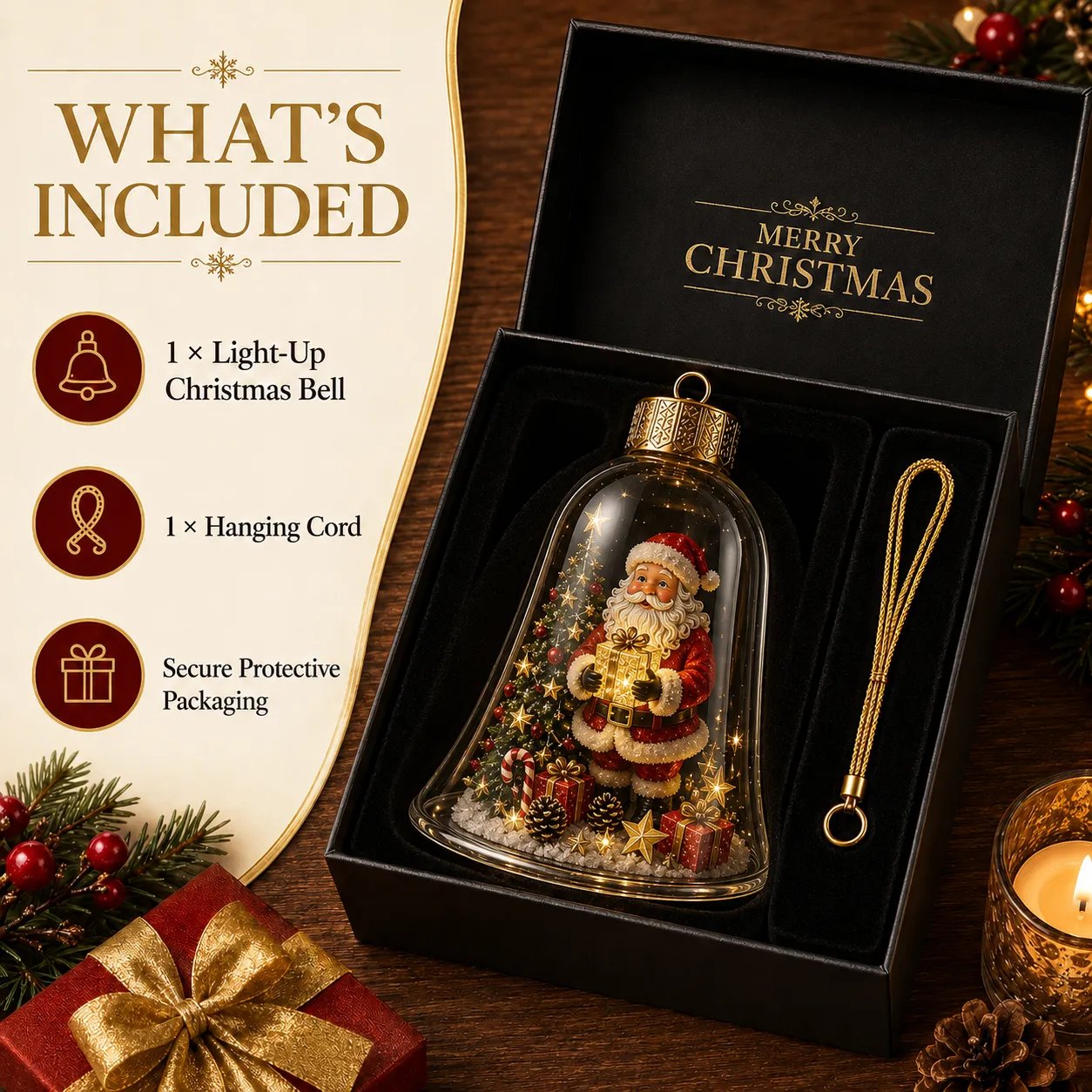 Christmas Diorama Ornament Product Details