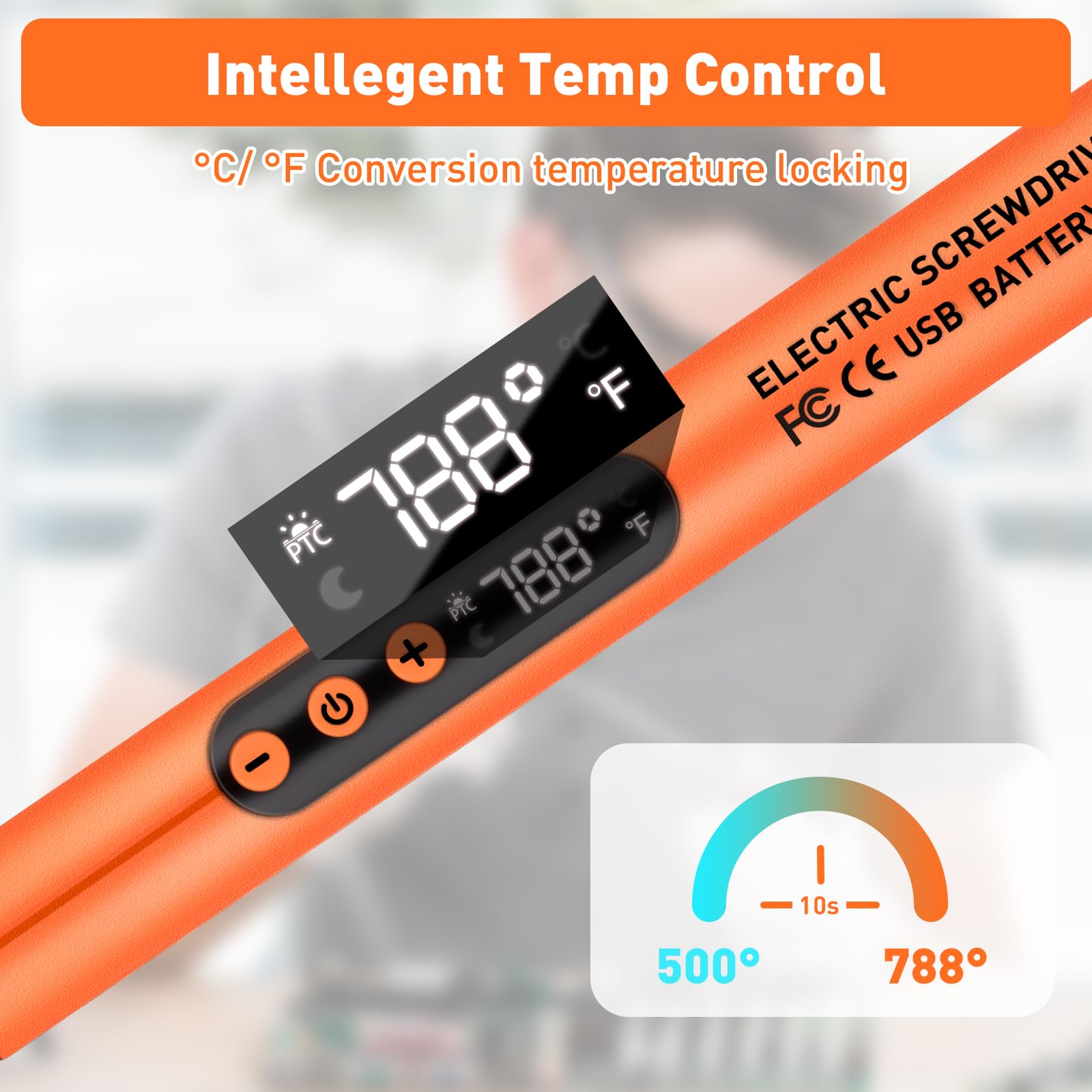 Temperature Control Display
