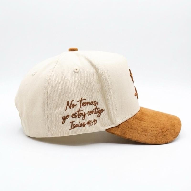 Fear Not Baseball Cap side embroidery and cotton back